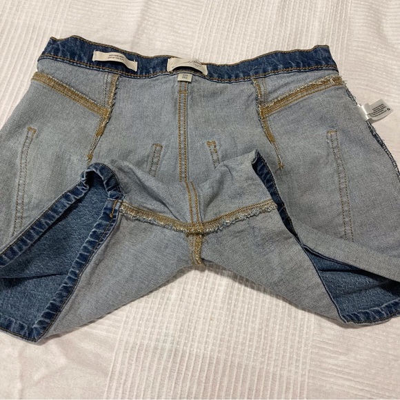 Universal Thread Blue Jean Shorts High-Waisted Cuffed | Size 8/29 - Picture 7 of 15